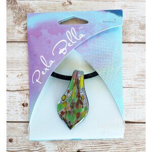 Cousin Corporation Perla Bella Glass Spoon Pendant 23x45mm New Jewelry Supply